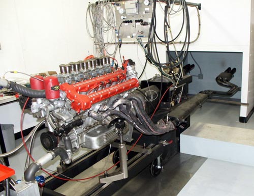 308 GTB 3.5L Engine On Dyno